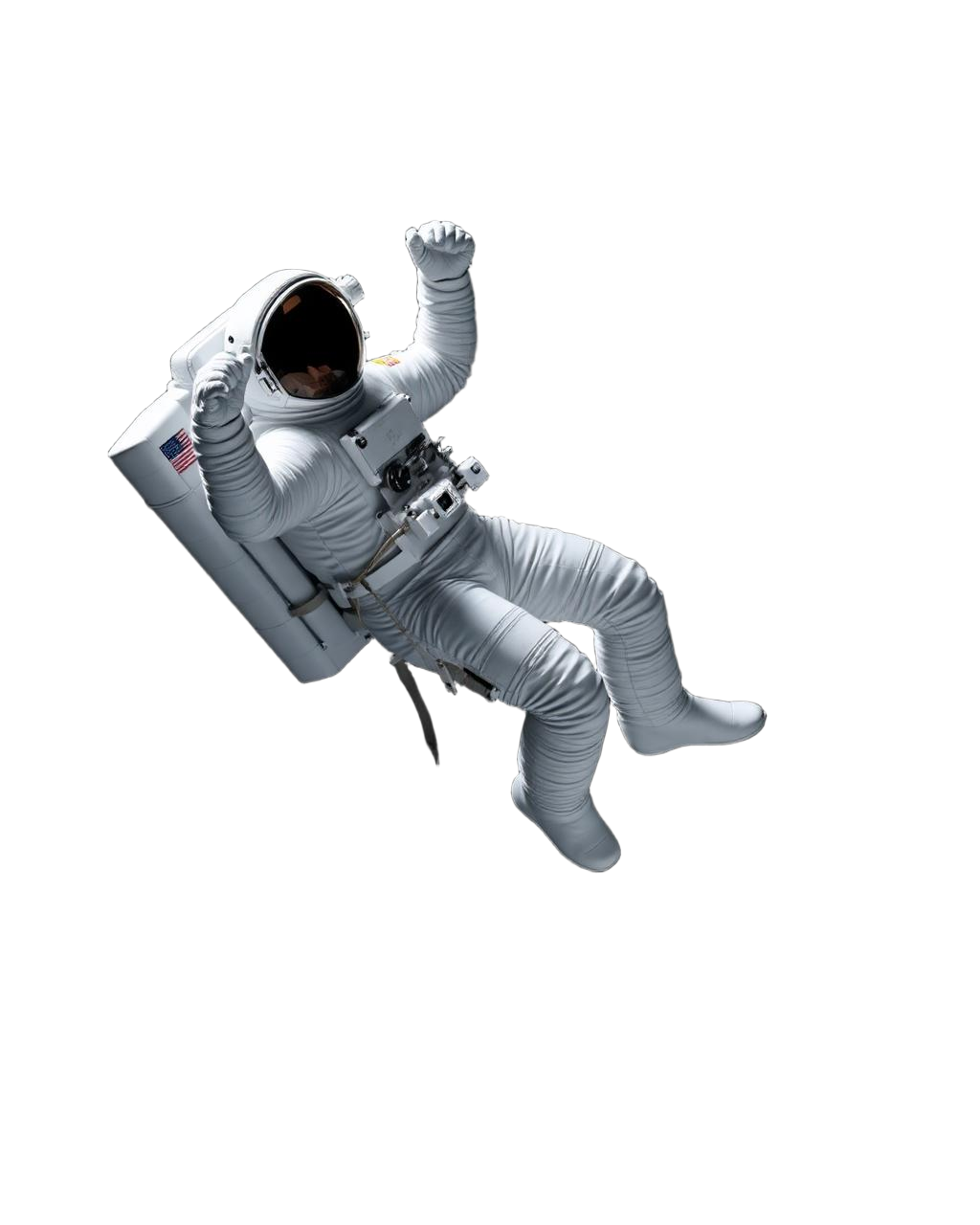 Floating astronaut